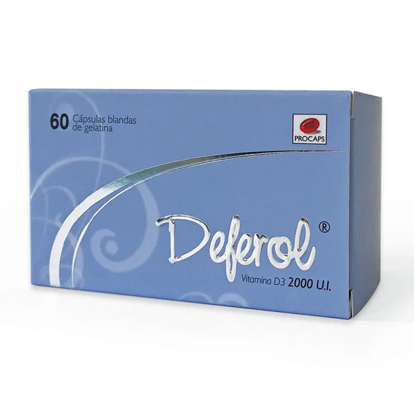 Deferol 2000 U.I Caja X 60 Cbg (Vitamina D3)