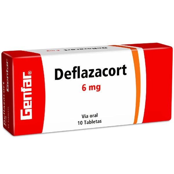 Deflazacort 6 Mg (Genfar) Caja X 10 Tab (Deflazacort )