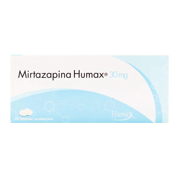 Depreless 30 Mg Caja X 10 Tab (Mirtazapina)