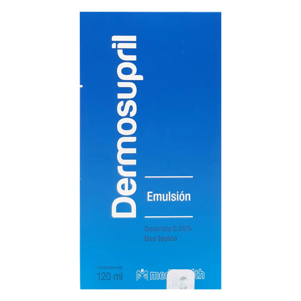 Dermosupril Emulsion 0.05% Frasco X 120.00 Grs (Desonida)