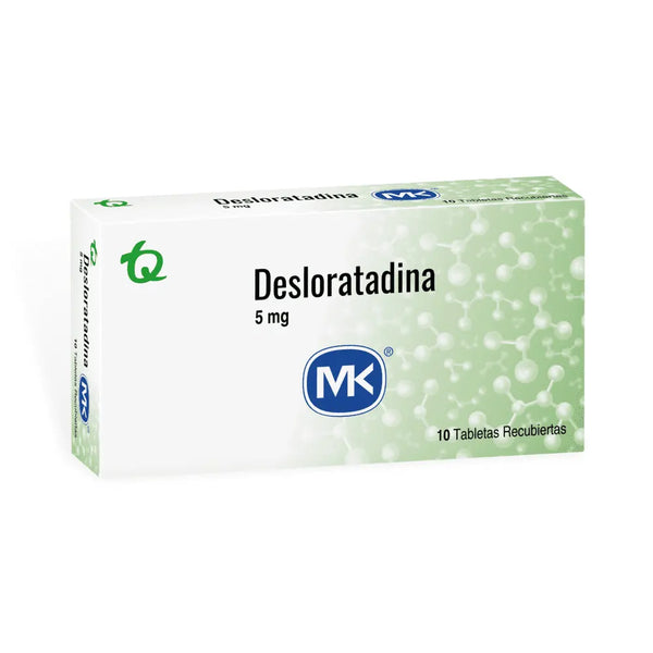 Desloratadina 5 Mg (Mk) Caja X 10 Tab (Desloratadina)