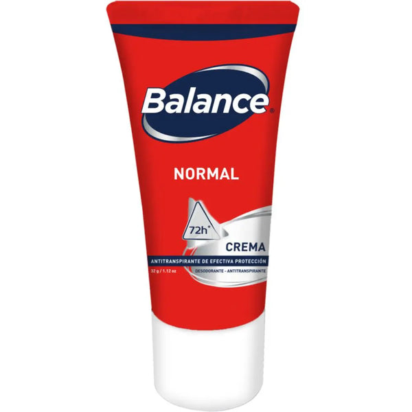 Desodorante Balance Mini Crema Efectiva Proteccion Normal Unisex Tubo X 32 Grs