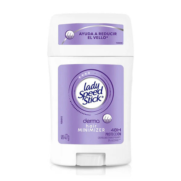 Desodorante Lady Speed Stick Derma Hair Minimizer Barra Crema Barra X 47 Grs