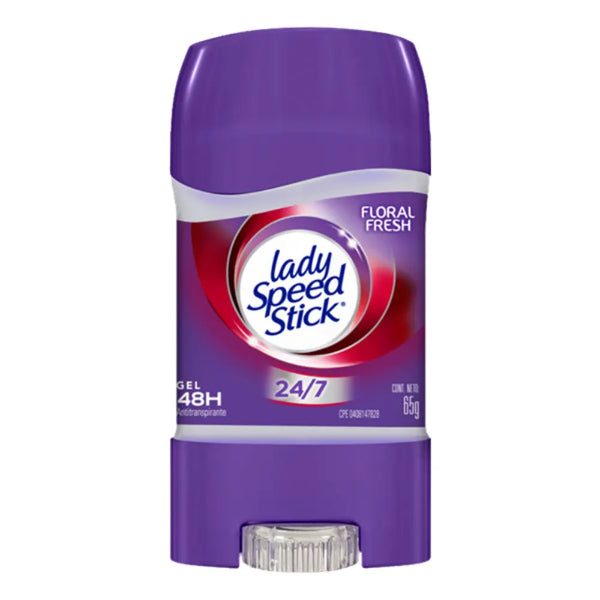 Desodorante Mujer Lady Speed Stick Gel Double Defense Floral Frasco X 65 Gr
