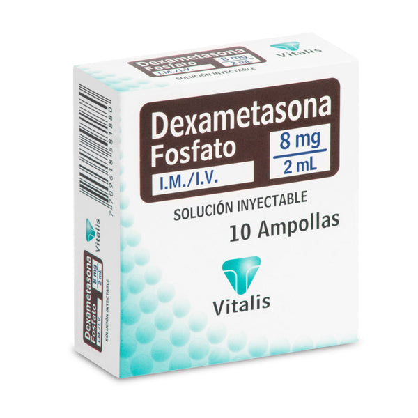 Dexametasona 8 Mg/2 Ml 10 Amp Vt (Dexametasona)