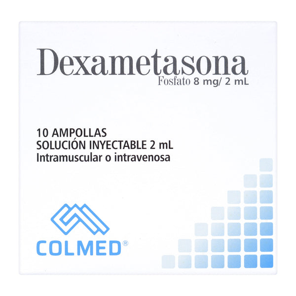 Dexametasona 8 Mg 2 Ml 10 Ampollas Pc (Dexametasona)