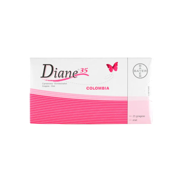 Diane-35 Caja X 21 Tab (Ciproterona - Etinelestradiol)