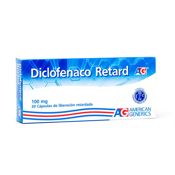 Diclofenaco 100 Mg (Ag) Caja X 20 Tab (Diclofenaco)