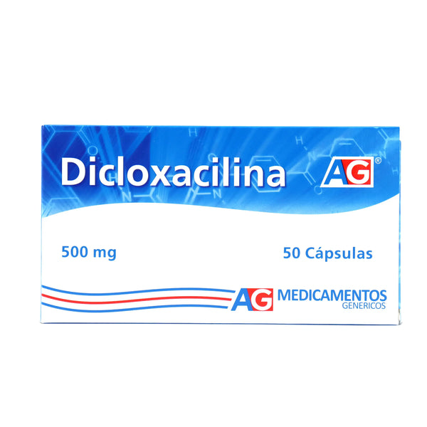 Sobre x 10 Tableta Dicloxacilina 500 Mg (Ag)