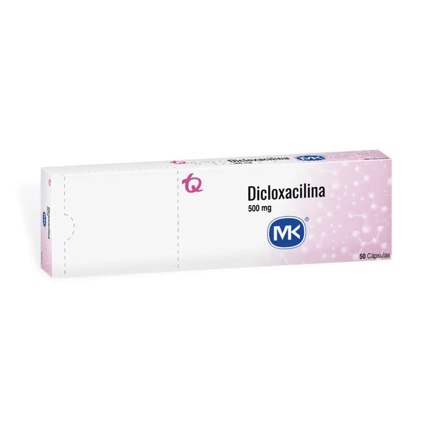 Dicloxacilina 500 Mg (Mk) Caja X 50 Tab (Dicloxacilina)