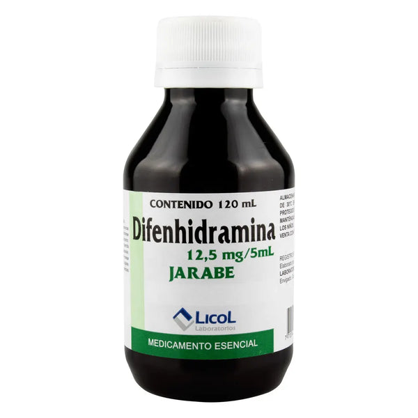Difenhidramina Jbe (Licol) Frasco X 120 Ml (Difenhidramina)