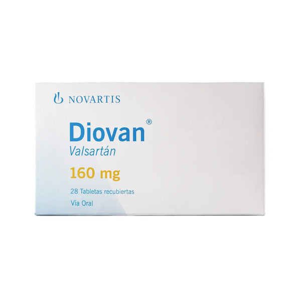 Diovan 160 Mg Caja X 28 Tab (Valsartan)