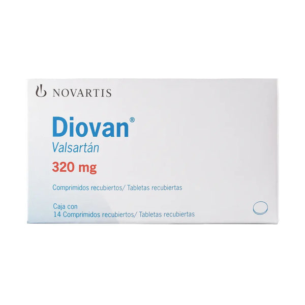 Diovan 320 Mg Caja X 14 Tab (Valsartan)