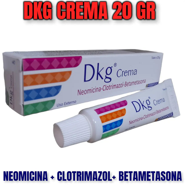Dkg (Clotrimazol.Neomicina. Betametasona) Tubo 20 G Caja X 1 Und