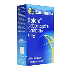 Doloro 5 Mg Caja X 15 Tab (Ciclobenzaprina)