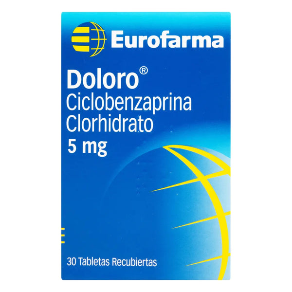 Doloro 5 Mg Caja X 30 Mg (Ciclobenzaprina)