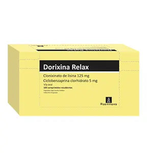 Dorixina Relax Caja X 100 Comp (Clonixinato De Lisina - Ciclobenzaprina)