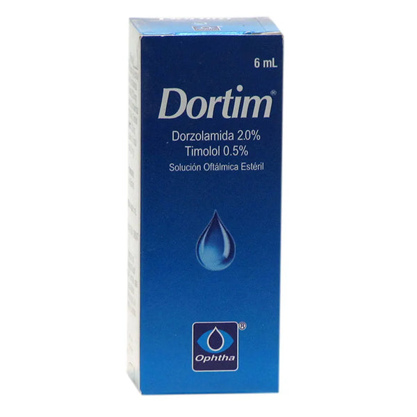 Dortim Frasco X 6 Ml (Dorzolamida Susp Oftal - Timolol Susp Oftalmica)