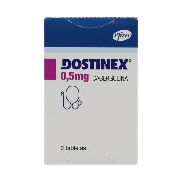 Dostinex 0.5 Mg Caja X 2 Tab (Cabergolina)