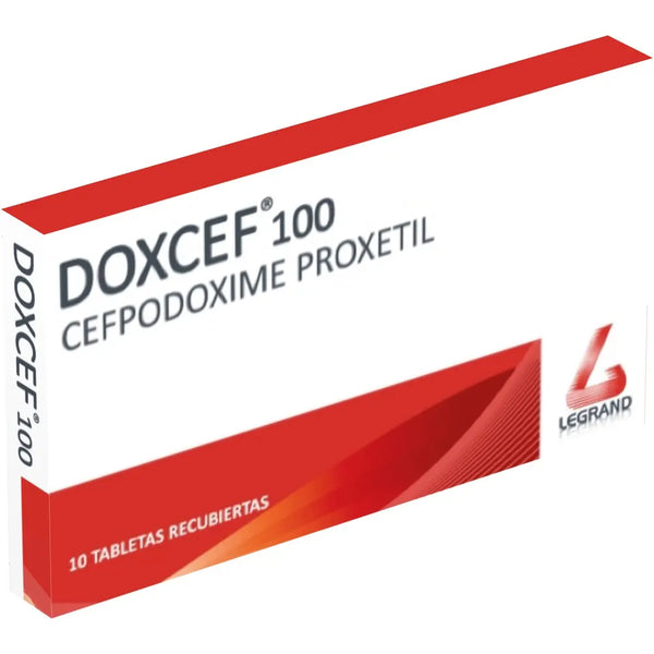 Doxcef 100 Mg Caja X 20.00 Tab (Cefpodoxime Proxetil)