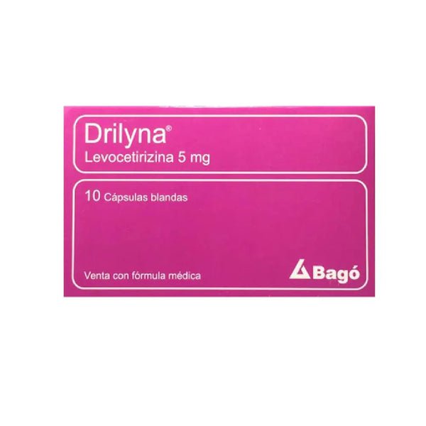 Drilyna 5 Mg Caja X 10 Tab (Levocetirizina)