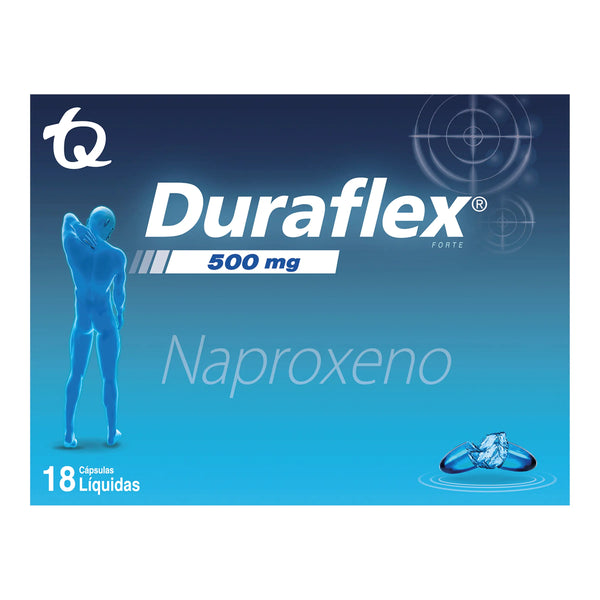 Sobre x 2 Capsula Blanda Duraflex Forte 500 Mg (Naproxeno)