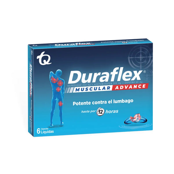 Duraflex Muscular Advance Caja X 6 Capsula Blanda