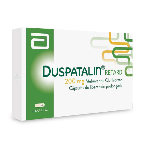 Duspatalin Retard 200 Mg Caja X 10 Tab (Mebeverina)