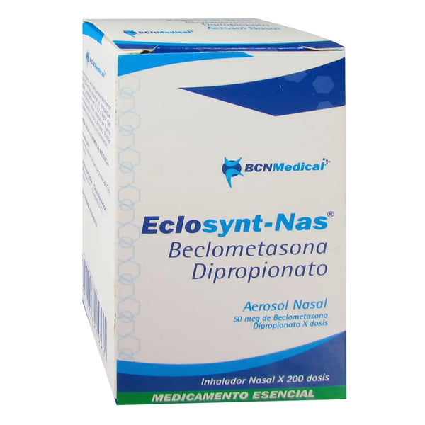 Eclosynt Nasal 50 Mcg (Beclometasona) Frasco X 200 Dosis (Beclometasona)