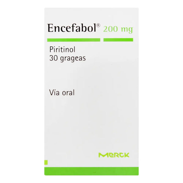 Encefabol 200 Mg Caja X 30.00 Tab (Piritinol)