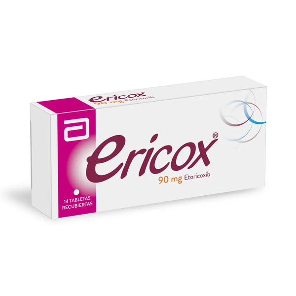 Ericox 90 Mg Caja X 14.00 Tab (Etoricoxib)