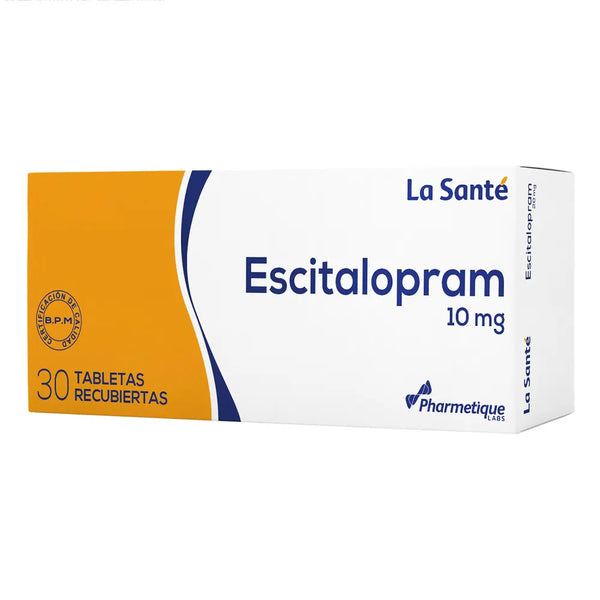 Escitalopram 10 Mg (La Sante) Caja X 30 Tab (Escitalopram)