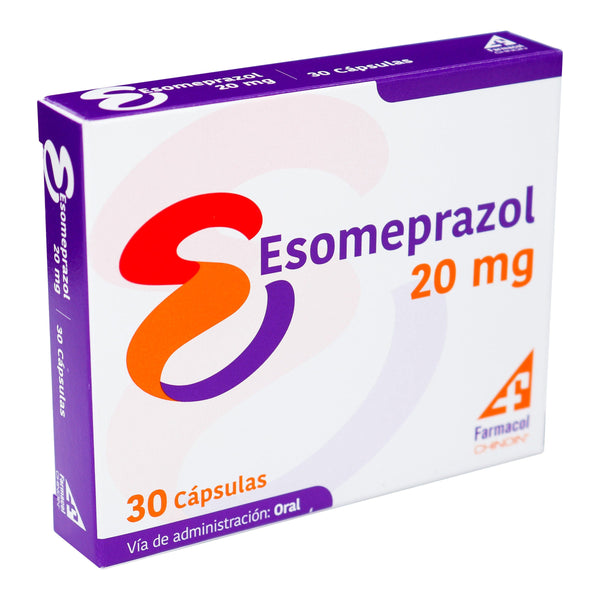 Esomeprazol 20 Mg 30 Capsulas (Esomeprazol)