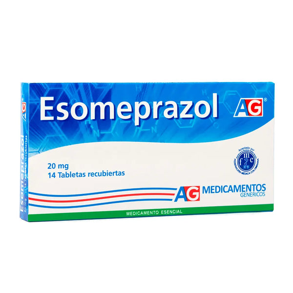 Esomeprazol 20 Mg (Ag) Caja X 14 Tab (Esomeprazol)