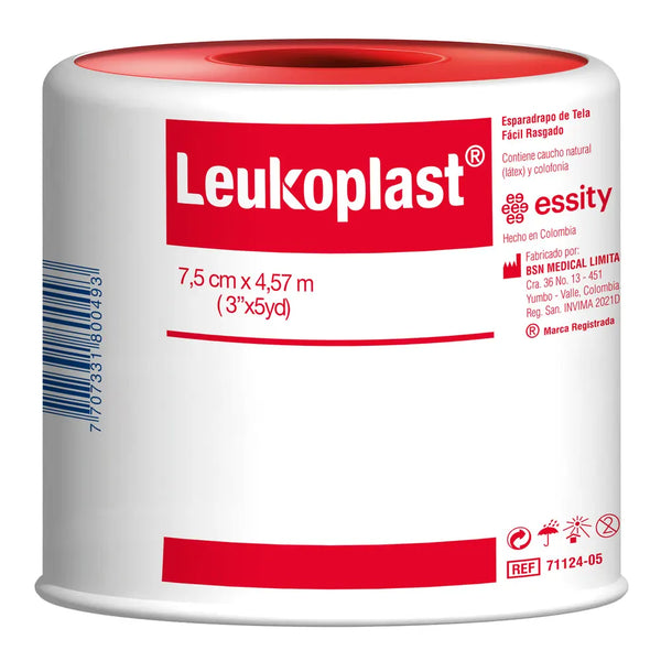 Esparadrapo Leukoplast Tela 3 X 5 Yds