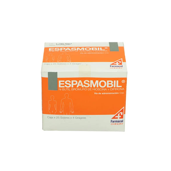 Espasmobil Caja X 100 Tab (Dipirona - Hioscina)