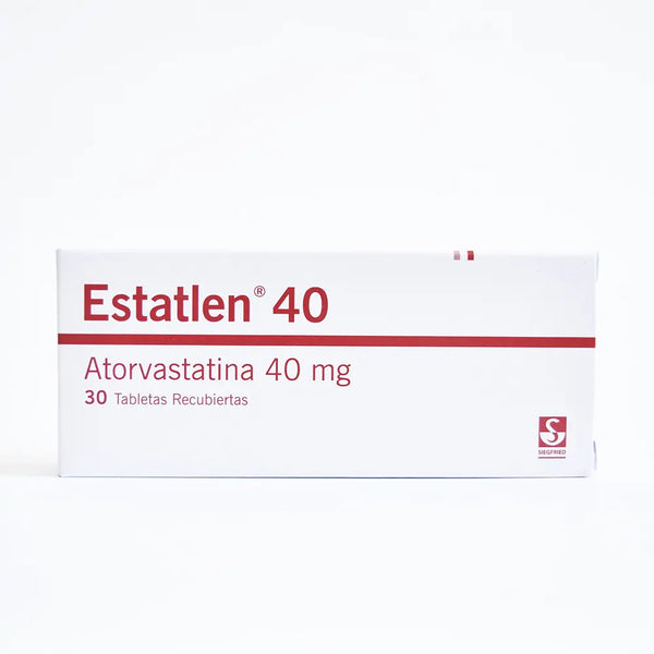 Estatlen 40 Mg Caja X 30 Tab (Atorvastatina)