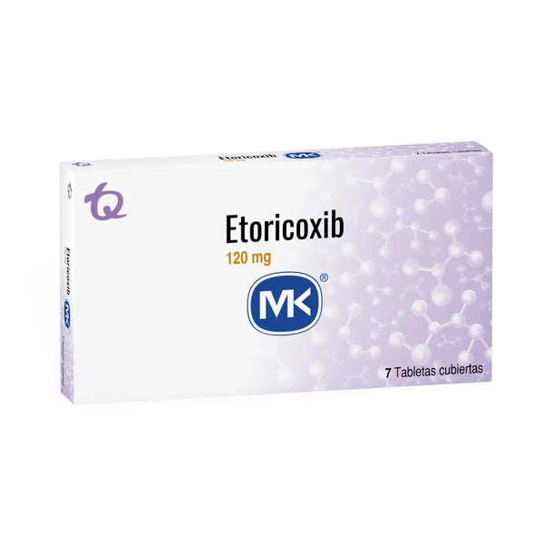 Etoricoxib 120 Mg (Mk) Caja X 7 Tab (Etoricoxib)