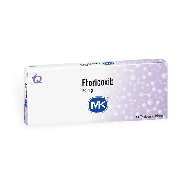 Etoricoxib 90 Mg (Mk) Caja X 14 Tab (Etoricoxib)