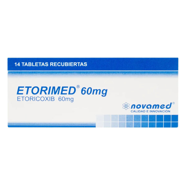 Etorimed 60 Mg Caja X 14 Tab (Etoricoxib)