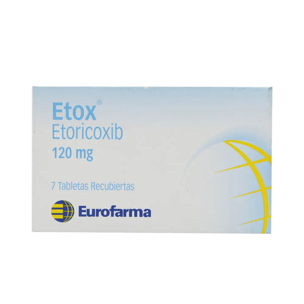 Etox 120 Mg Caja X 7 Tab (Etoricoxib)