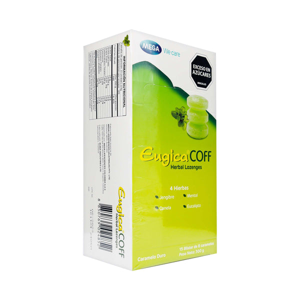Eugica Coff Herbal Lozenges 120 Caramelo