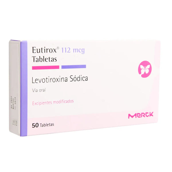 Eutirox 112 Mcg 50 Tbs(3%+) (Levotiroxina Sodica)