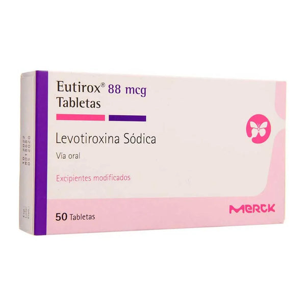 Eutirox 88 Mcg 50 Tbs (3%+) (Levotiroxina Sodica)