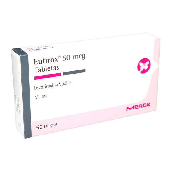 Eutirox 50 Mcg 50 Tbs (Levotiroxina Sodica)