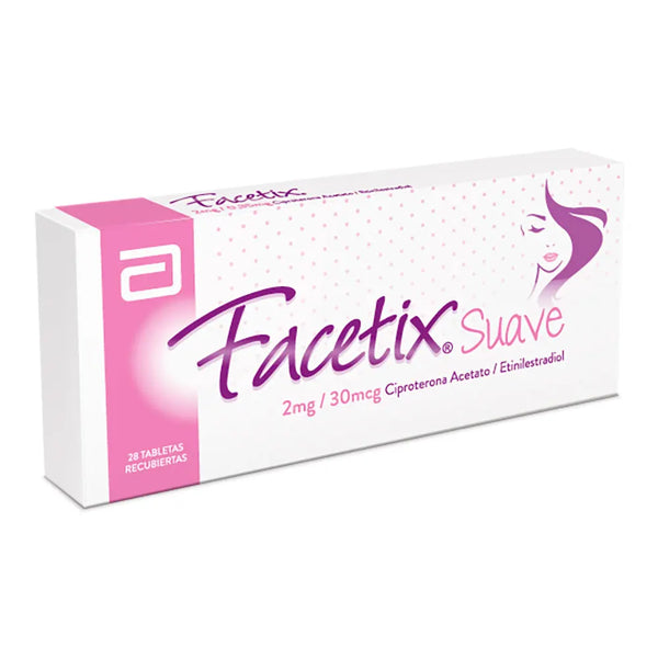 Facetix Suave 30 Caja X 28 Comprimido (Ciproterona - Etinilestradiol)