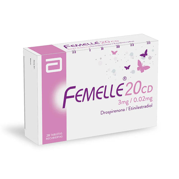 Femelle 20 Cd Caja X 28.00 Tab (Drospirenona - Etinilestradiol)