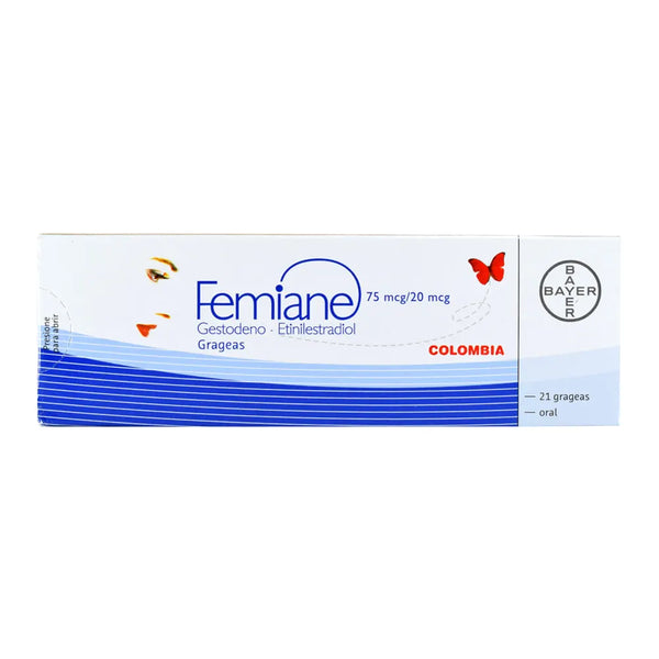 Femiane Caja X 21 Comp (Etinilestradiol - Gestodeno)