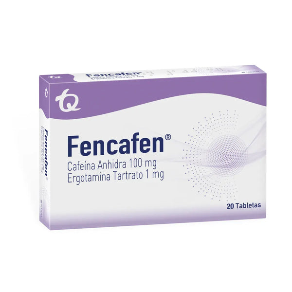 Fencafen Caja X 20.00 Tab (Ergotamina - Cafeina)