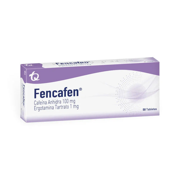 Fencafen 100 Mg Caja X 50 Tab (Ergotamina - Cafeina)